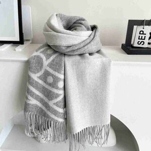Vivienne Westwood Gray and Cream Scarf